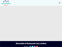 Tablet Screenshot of juanyandrea.com